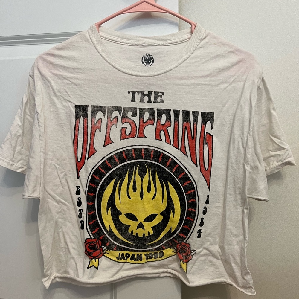 Crop Top graphic Tee
